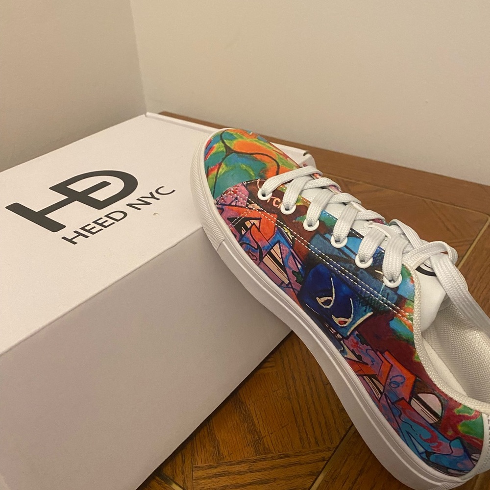 Heed NYC women’s size 7 colorful sneaker. Brand new.